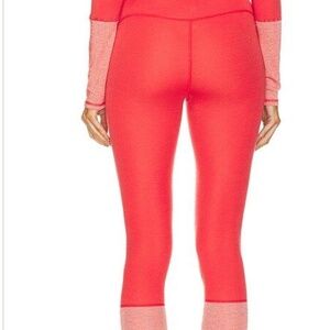 Free People Movement size M Wool Blend Moonlight Base Layer Coral Color Run Ski